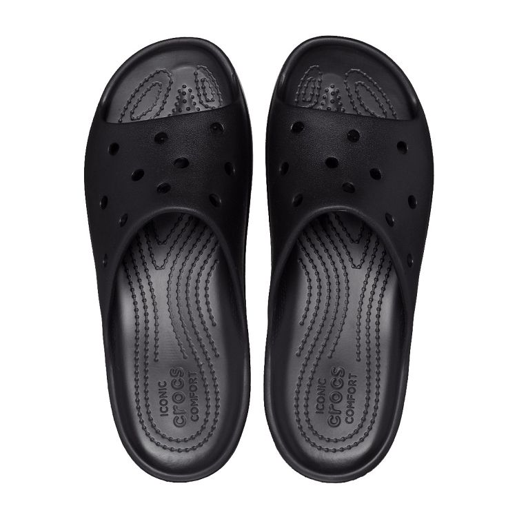 Classic Platform Slide - Black