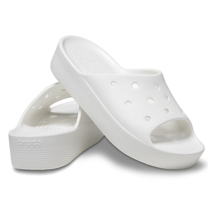 Classic Platform Slide - White