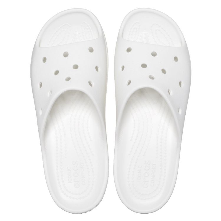 Classic Platform Slide - White