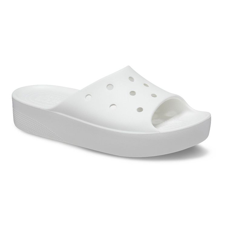 Classic Platform Slide - White