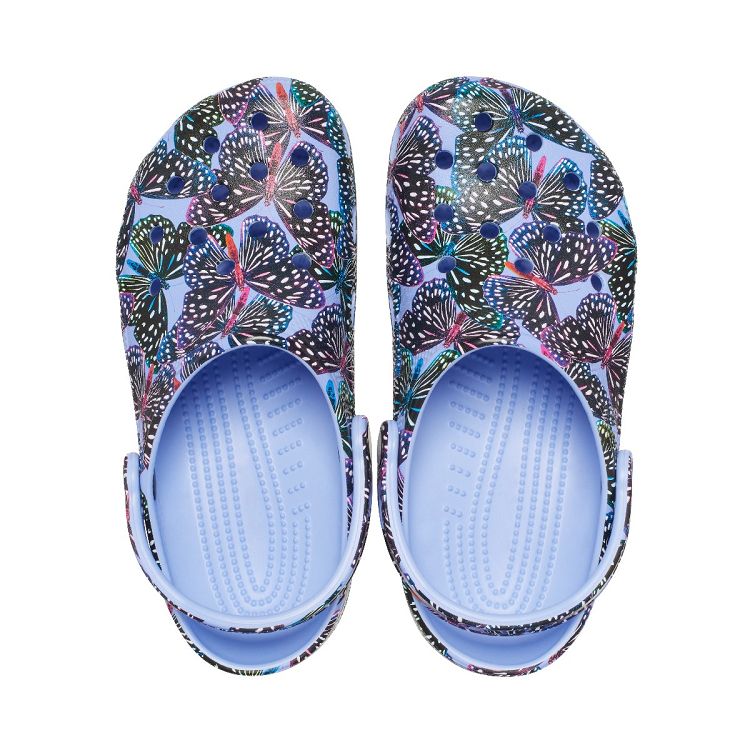 Classic Butterfly Clog - Moon Jelly/Multi
