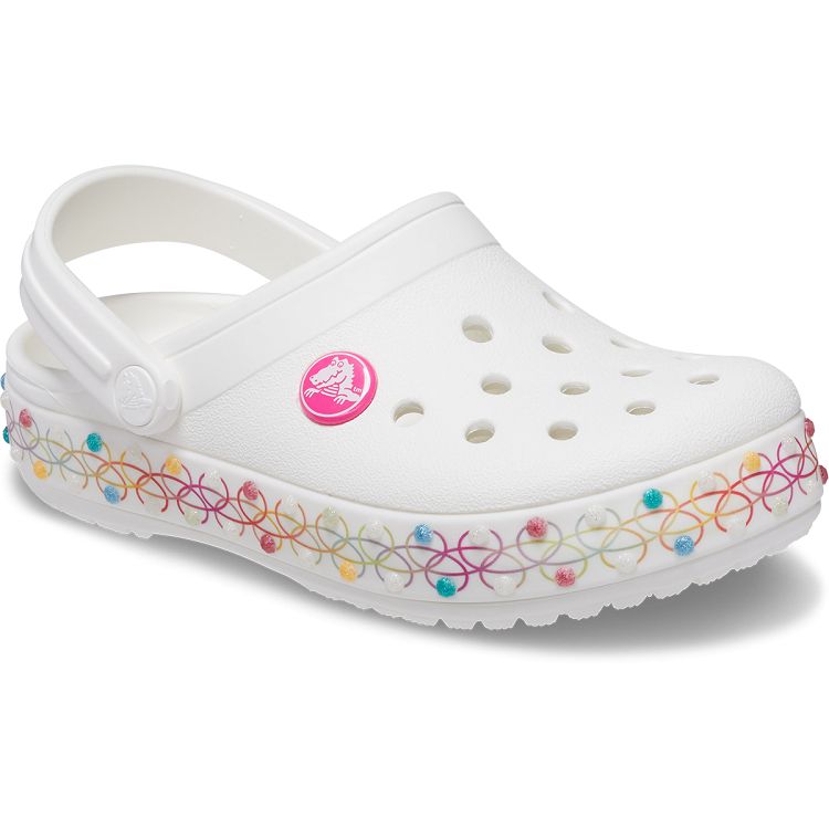 Crocband Stretch Necklace CgK - White/Multi