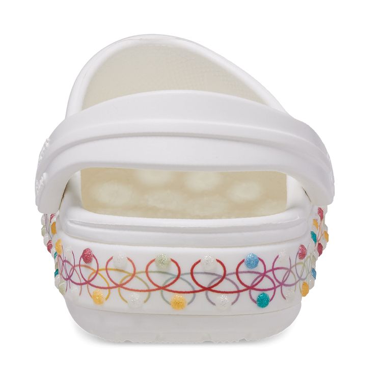 Crocband Stretch Necklace CgK - White/Multi