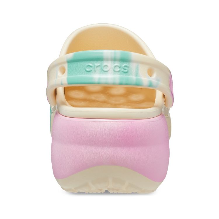 Classic Platform Ombre Clog W - Vanilla/Multi