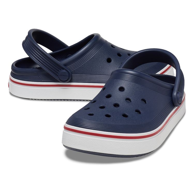 Crocband Clean Clog T - Navy/Pepper