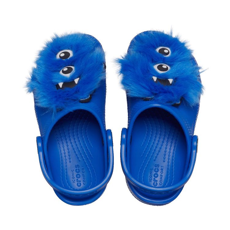 Classic I AM Monster Clog T - Blue Bolt