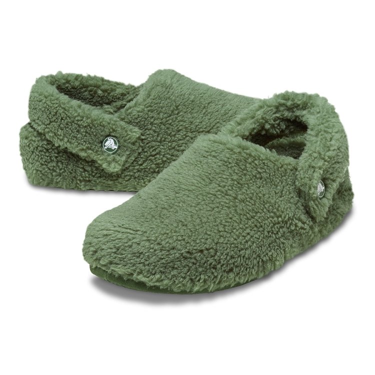 Classic Cozzzy Slipper - Army Green
