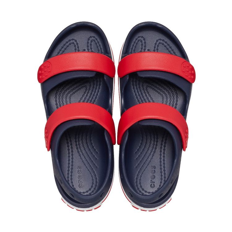 Crocband Cruiser Sandal K - Navy/Varsity Red