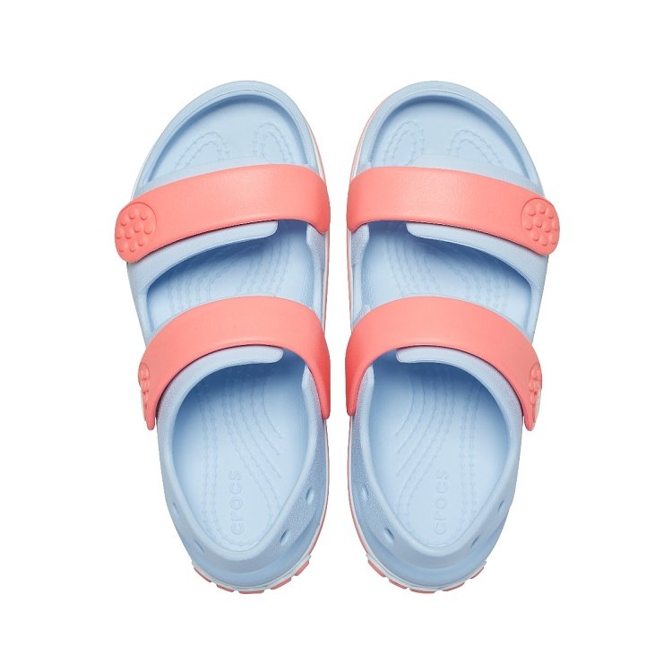 Crocband Cruiser Sandal K - Blue Frost/Guava