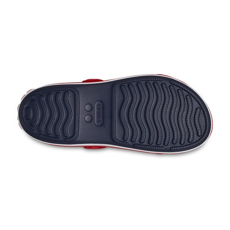 Crocband Cruiser Sandal T - Navy/Varsity Red