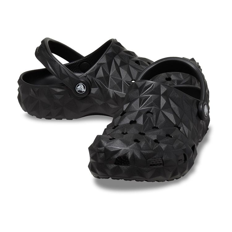 Classic Geometric Clog - Black