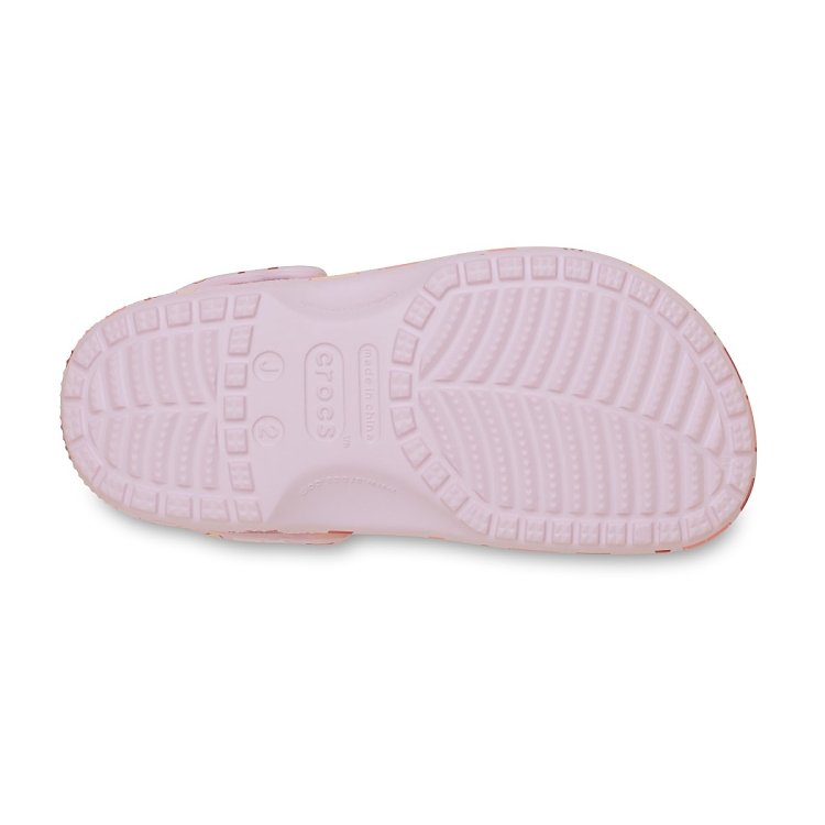 Classic VDay Clog K - Pink Milk/Hearts