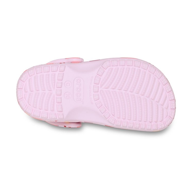 Classic VDay Clog T - Pink Milk/Hearts