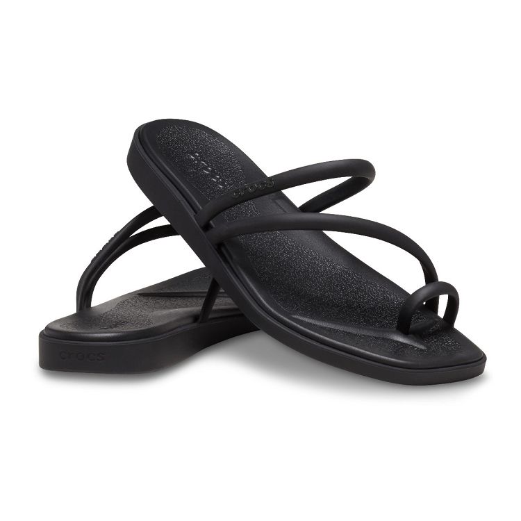 Miami Toe Loop Sandal - Black