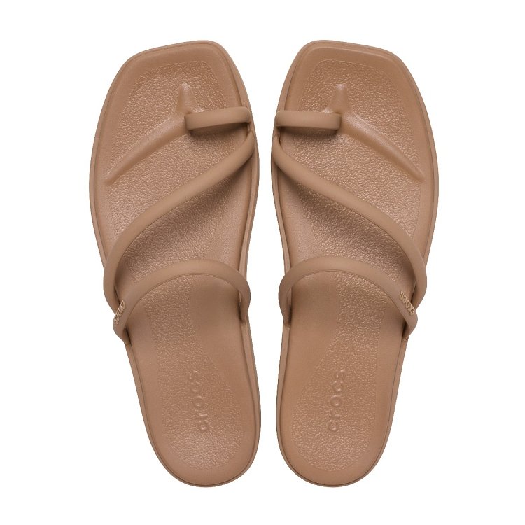 Miami Toe Loop Sandal - Milk Chocolate