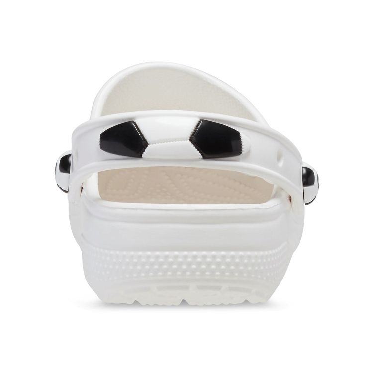 Classic Soccer Ball Clog K - White/Black