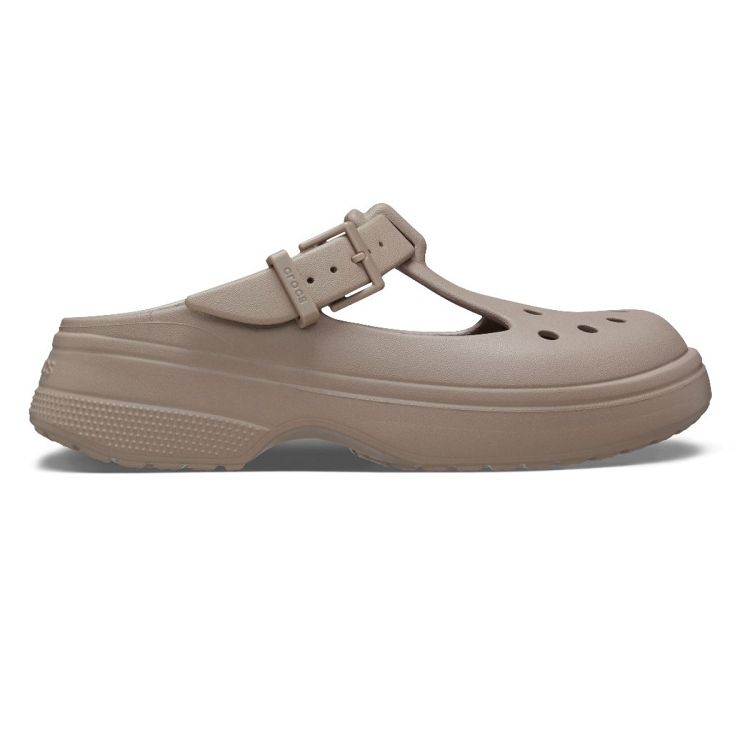 Classic Mary Jane Clog - Taupe