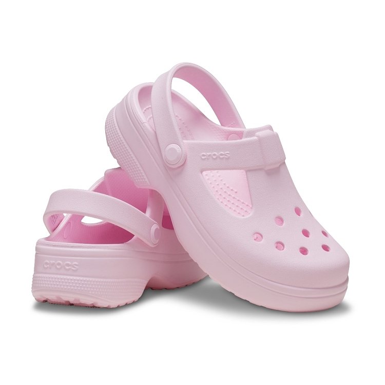 Classic Mary Jane Clog K - Pink Milk