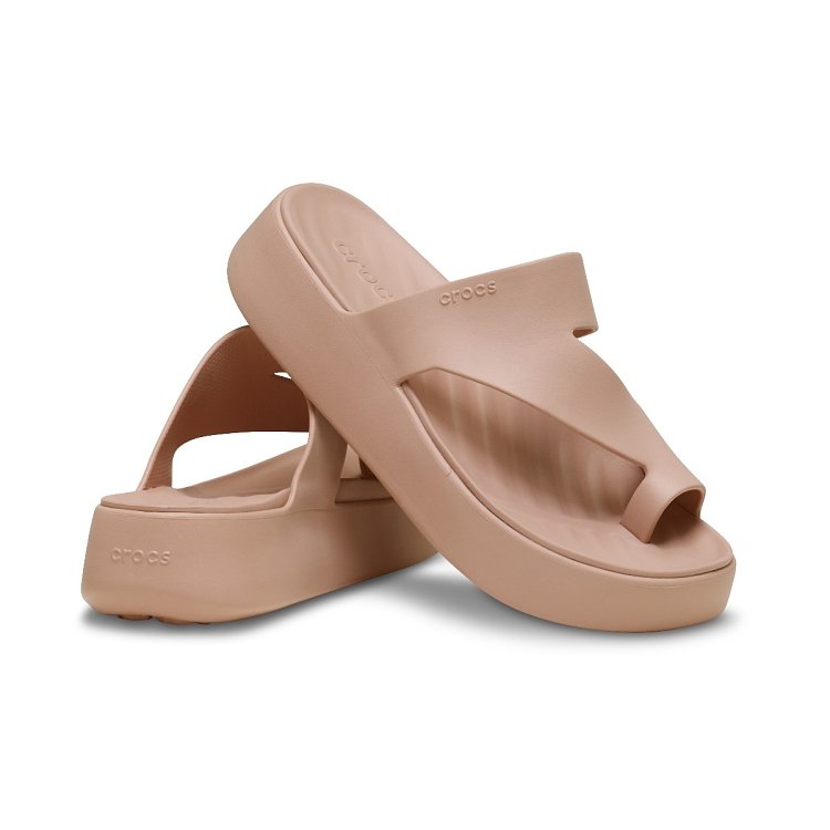 Getaway Platform Toe Loop - Pink Caramel