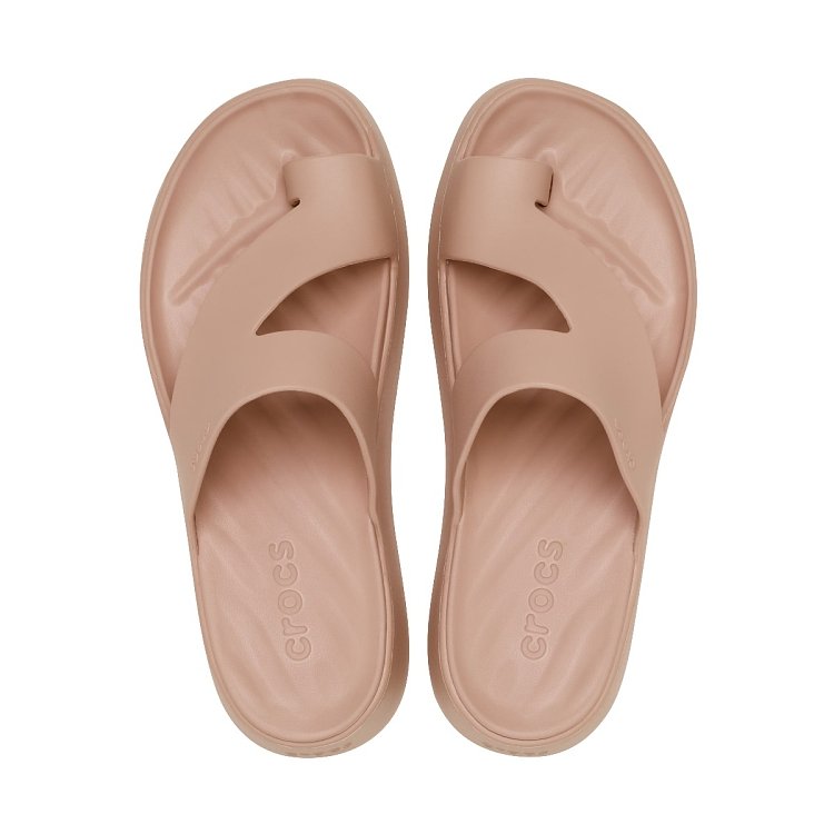 Getaway Platform Toe Loop - Pink Caramel