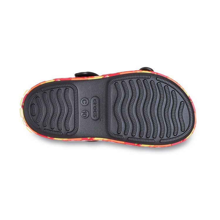 Crocband Cruiser Flames Sndl T - Black