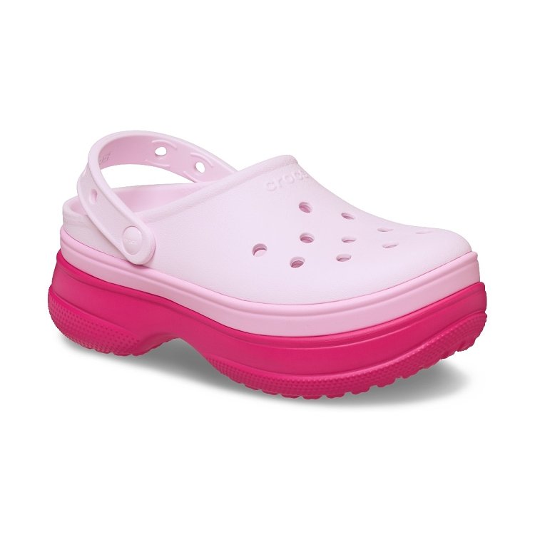Classic Stacked Clog - Dragon Fruit