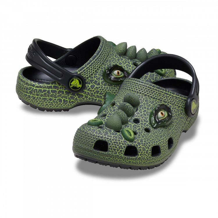Classic IAM Scary Dino Clog T - Black