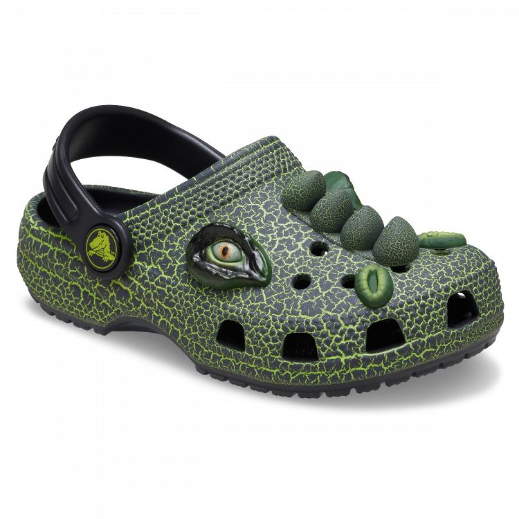 Classic IAM Scary Dino Clog T - Black