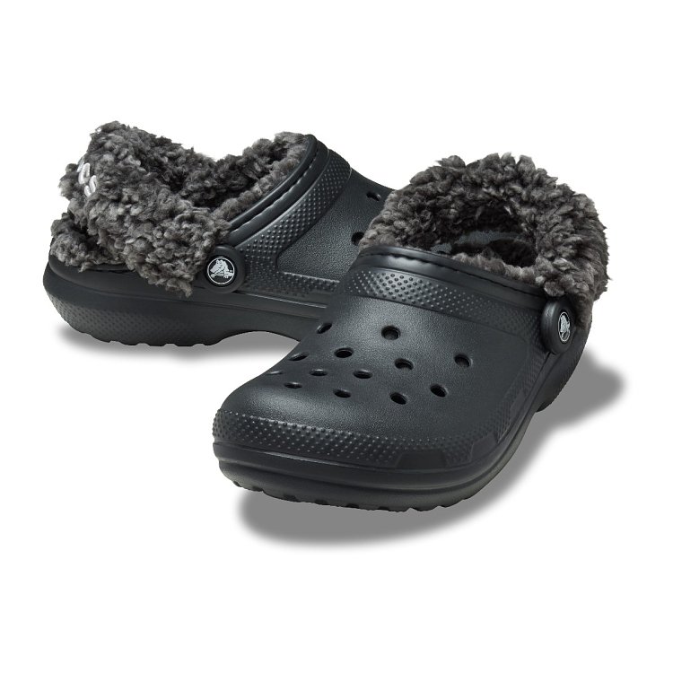 Classic Fleece Lined Clog - Black