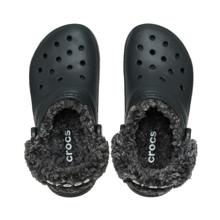 Classic Fleece Lined Clog - Black