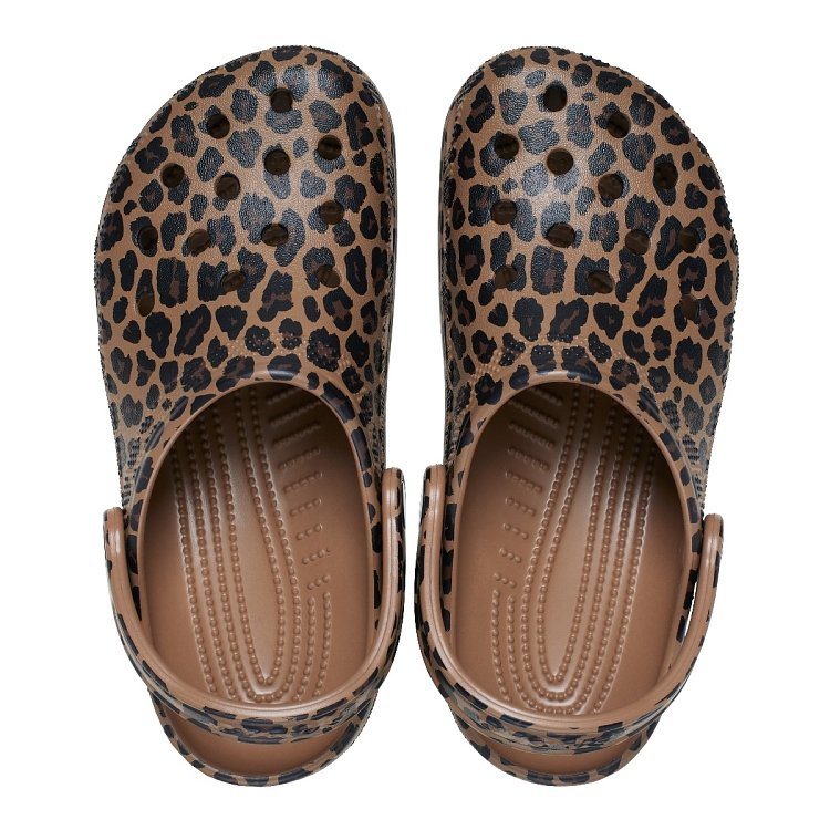 Classic Animal Clog - Sepia/Leopard
