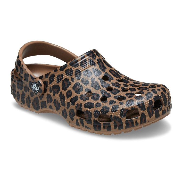 Classic Animal Clog - Sepia/Leopard