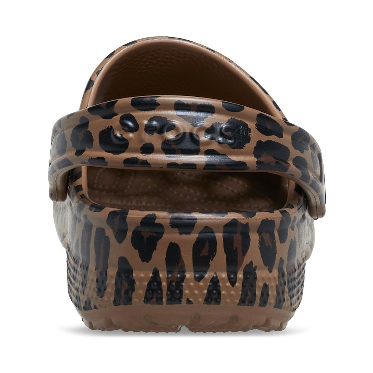 Classic Animal Clog - Sepia/Leopard
