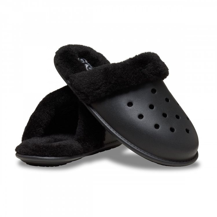 Classic Fuzz Scuff - Black