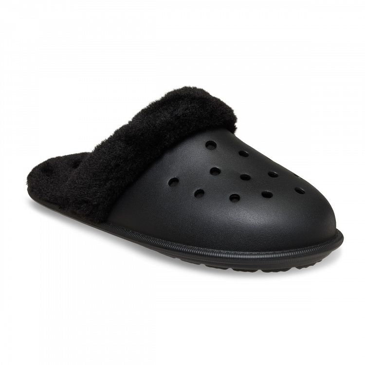 Classic Fuzz Scuff - Black
