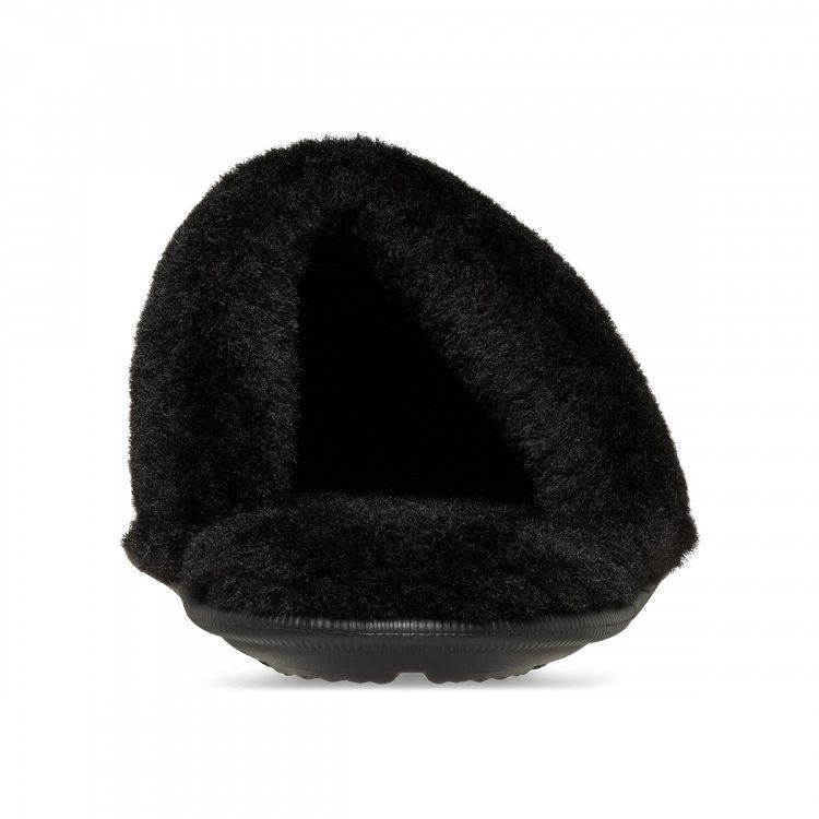 Classic Fuzz Scuff - Black