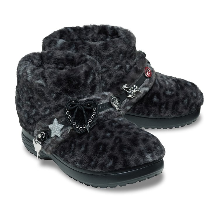 Classic Unfurgettable Leopard Boot - Black/Leopard