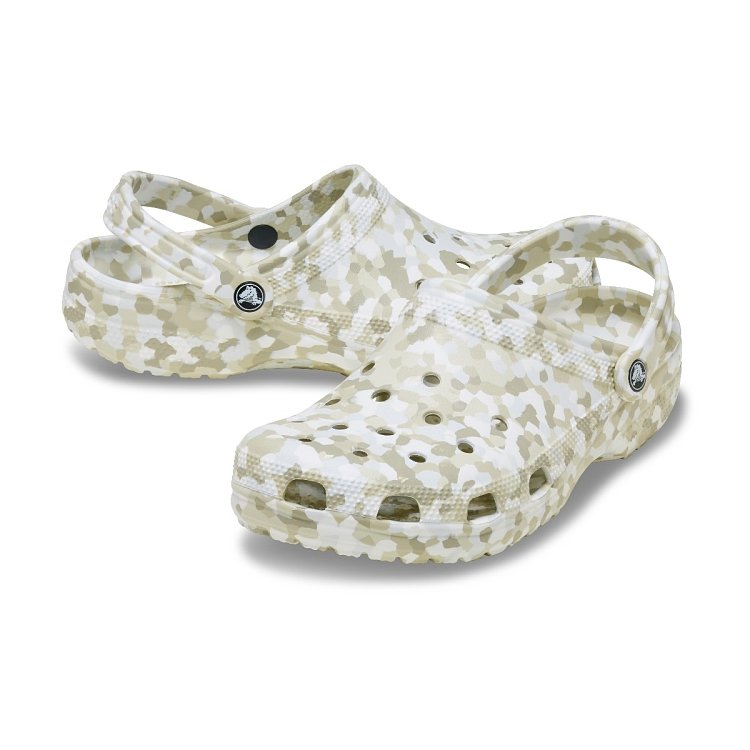 Classic Confetti Clog - Summit White/Multi