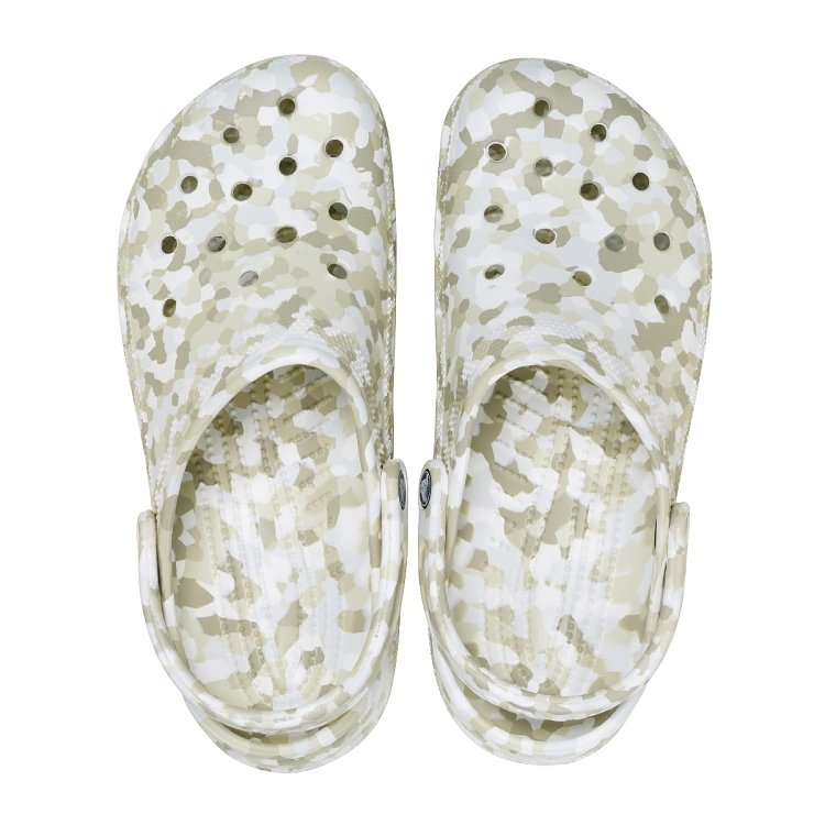 Classic Confetti Clog - Summit White/Multi
