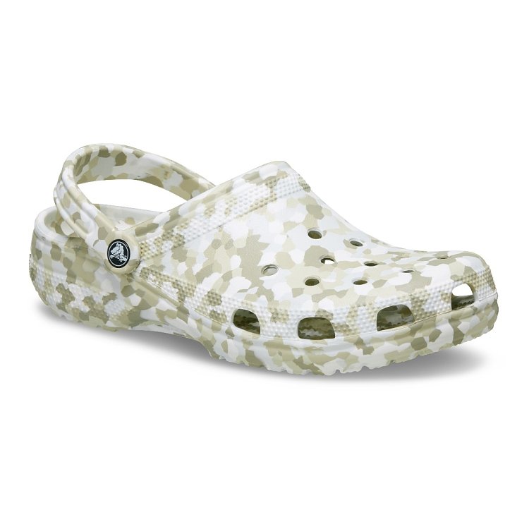 Classic Confetti Clog - Summit White/Multi
