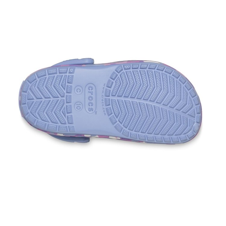 Crocband Glow Confetti BandCgT - Blue Haze/Multi