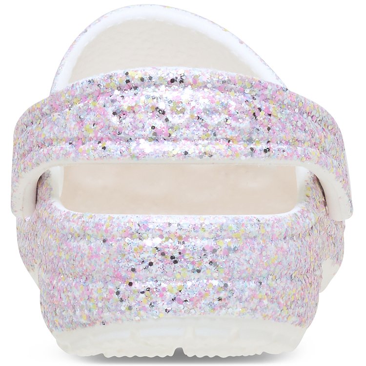 Classic Fantasy Glitter Clog T - White