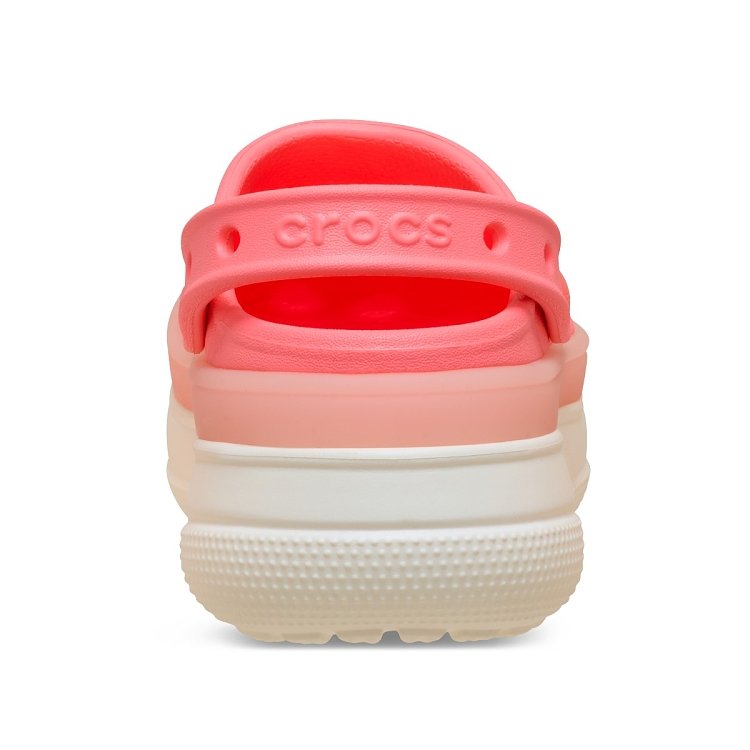 Classic Frosted Stacked Clog - Guava