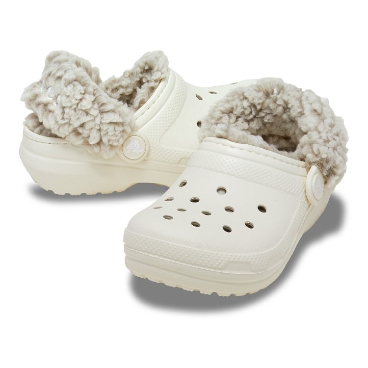 Classic Fleece Lined Clog K - Summit White
