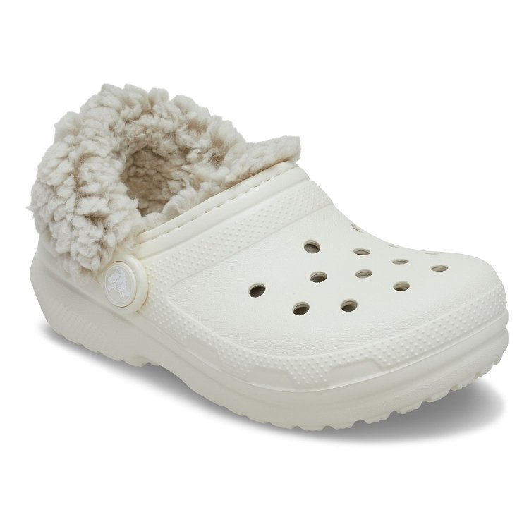 Classic Fleece Lined Clog T - Summit White