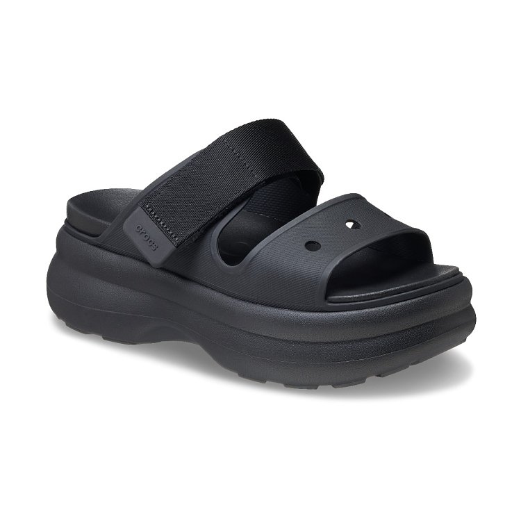 Soho Two Strap Sandal - Black