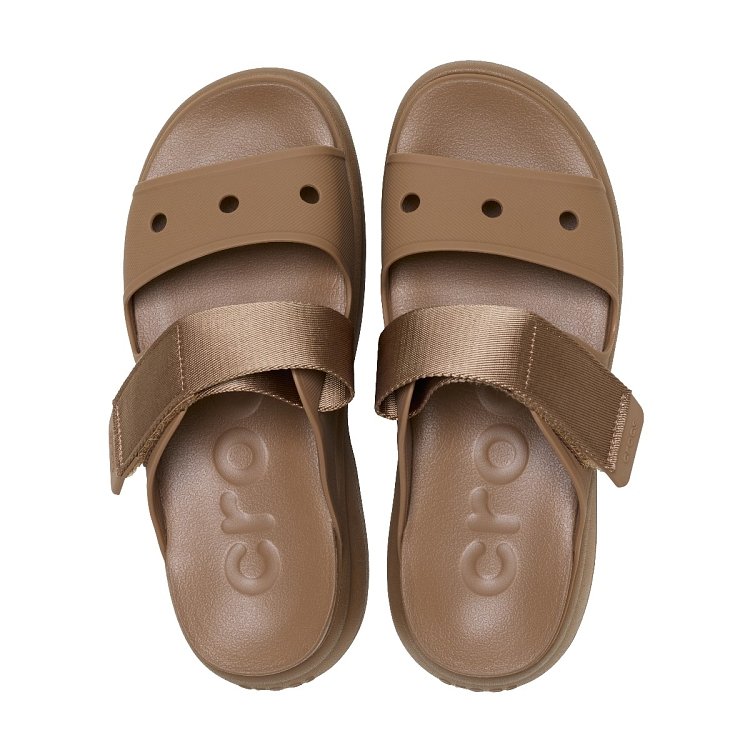 Soho Two Strap Sandal - Sepia