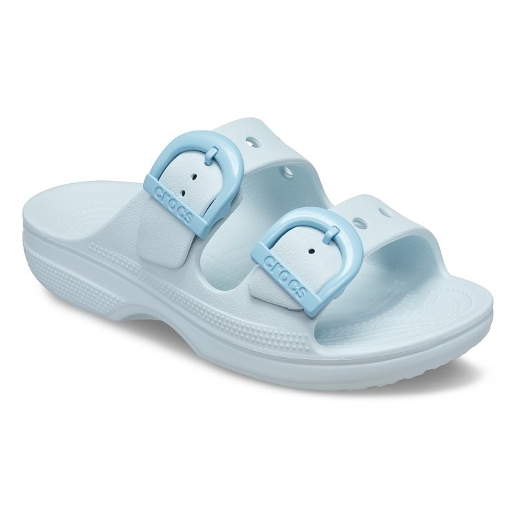 SaturdayEnamelBuckleSandalW - Vapor Ice