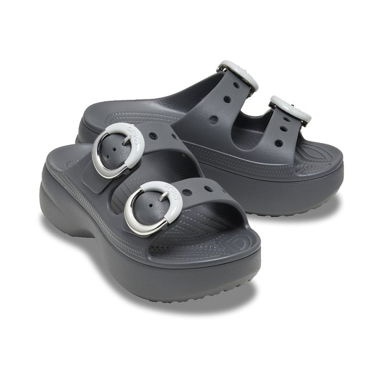SatPlatformDippedBuckleSndlW - Carbon