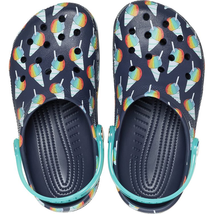Classic Snow Cone Clog K - Navy